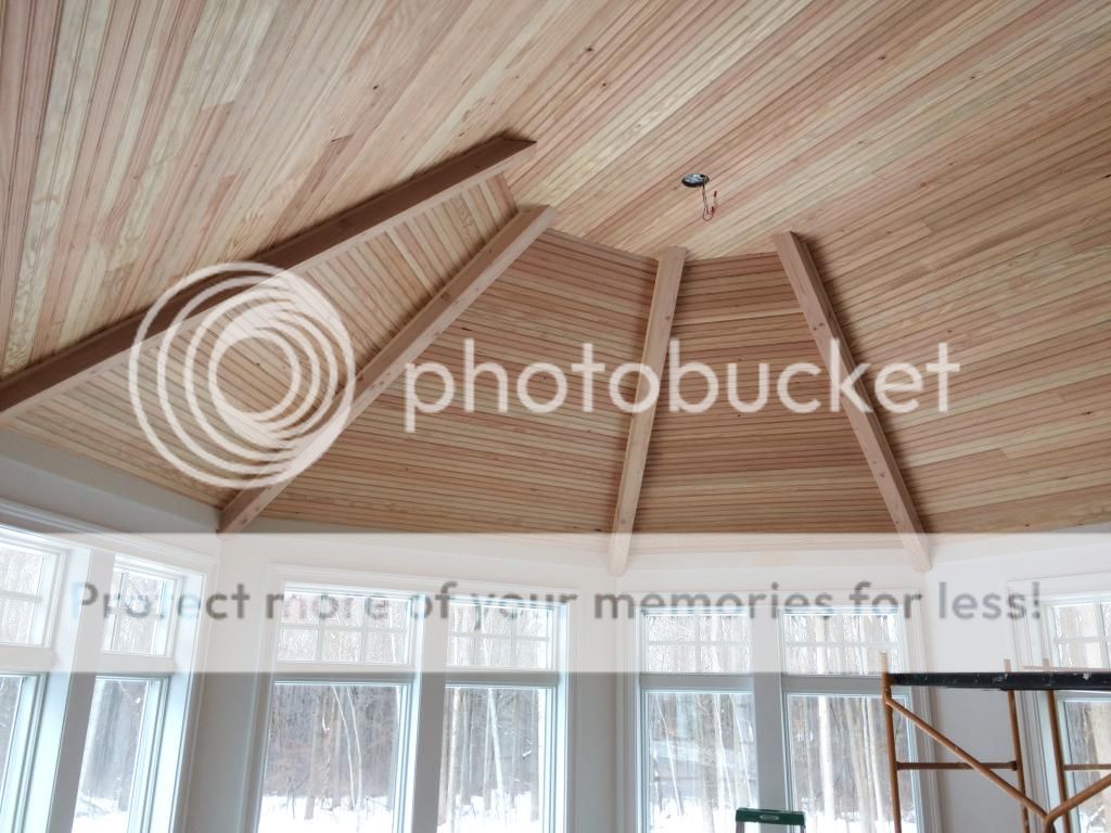 Doug Fir Beadboard Ceiling Carpentry Picture Post Contractor Talk 4109